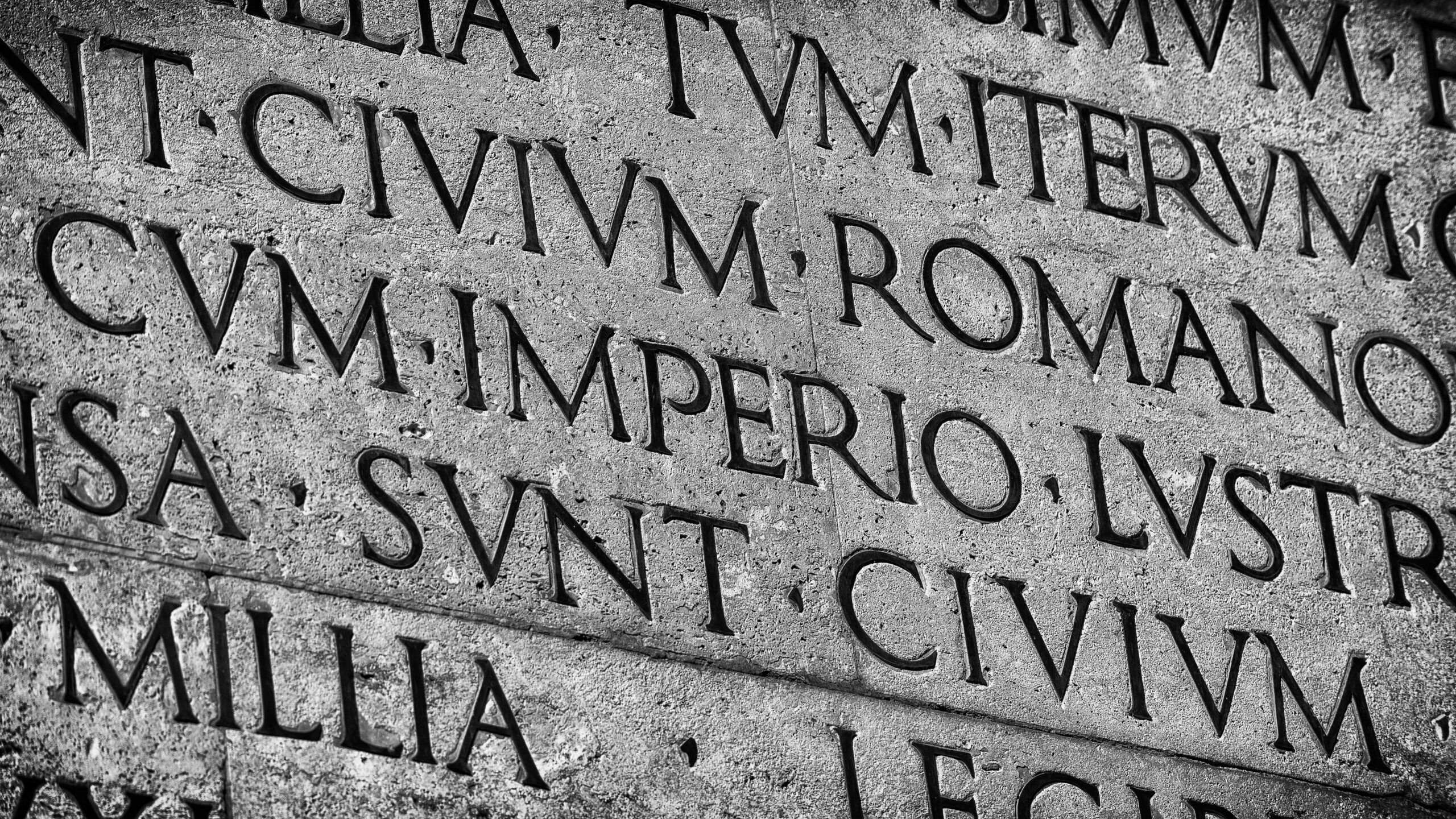 roman latin language